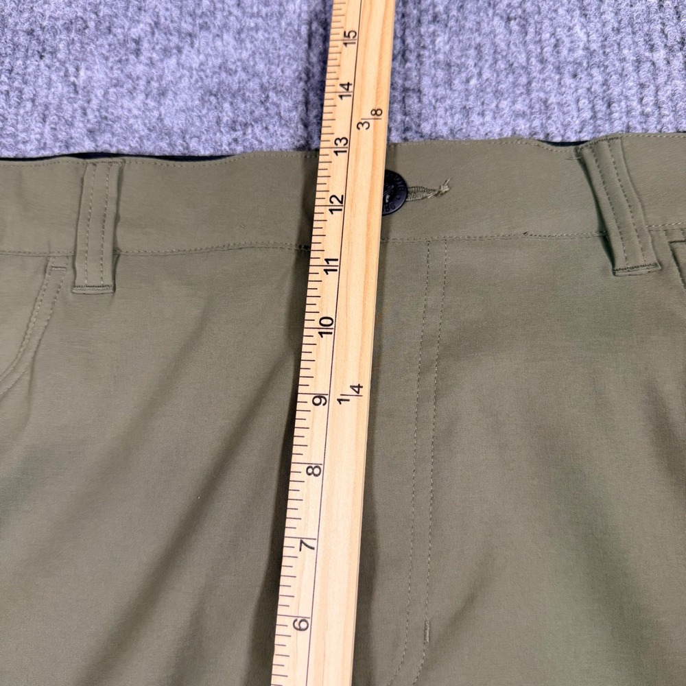Orvis Mens 38x30 Performance Trek Tech Olive Green Water Repellent Hiking Pants - Picture 8 of 11